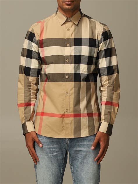 how much is burberry shirt|burberry shirt sale men's.